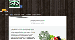 Desktop Screenshot of lewisburgfarmersmarket.com